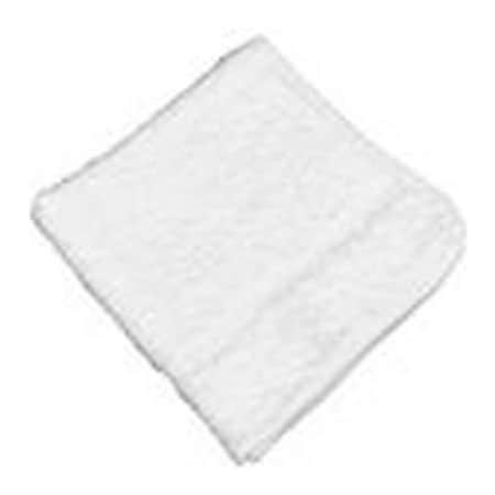 Monarch Brands Pearl Elite Premium Washcloth, 12" x 12", White, 300 Towels INST-1212-1